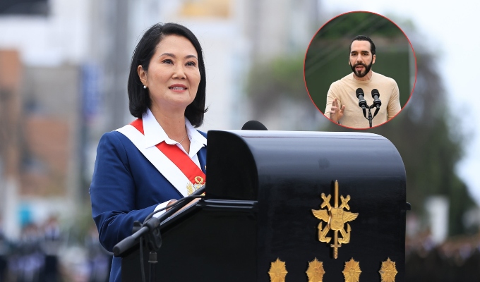 Keiko Fujimori viaja a El Salvador para reunirse con Nayib Bukele y conocer su estrategia de seguridad