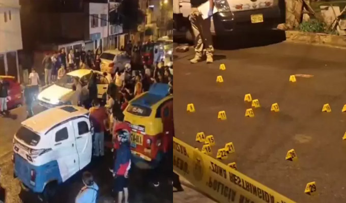 Extranjeros se enfrentan a balazos en San Juan de Miraflores: disparos dejan cinco heridos