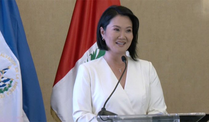 Presidenta Keiko Fujimori se reúne con representantes del sector empresarial de El Salvador