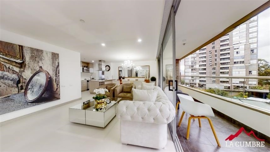 Apartamento en venta en Loma Del Chocho, Envigado · foto 4 de 16