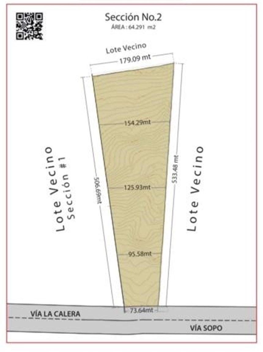 Lote en venta en San Jose Del Triunfo, La Calera, 129 m² · foto 4 de 4