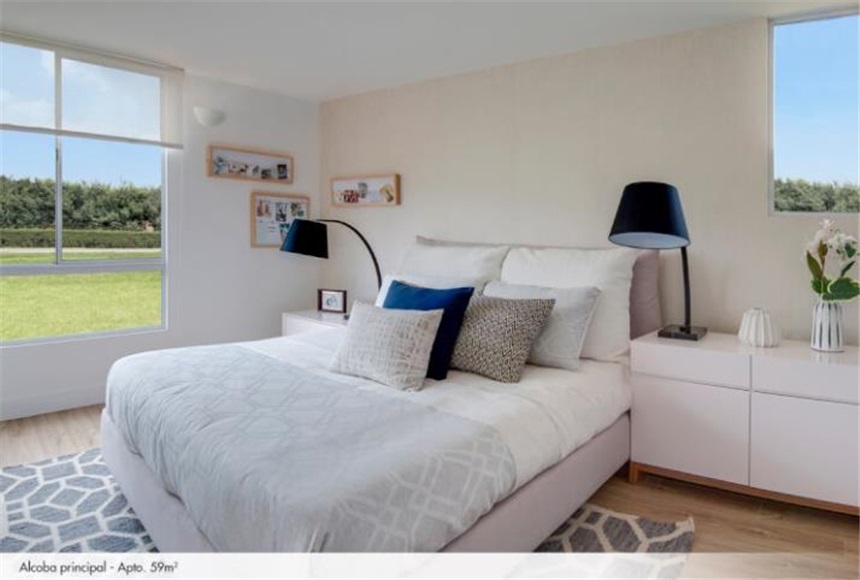 Apartamento de 1 alcoba en venta en Samaria, Chía, 59 m² · foto 12 de 18