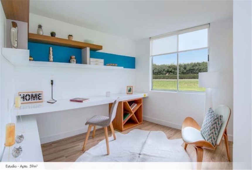 Apartamento de 1 alcoba en venta en Samaria, Chía, 59 m² · foto 5 de 18