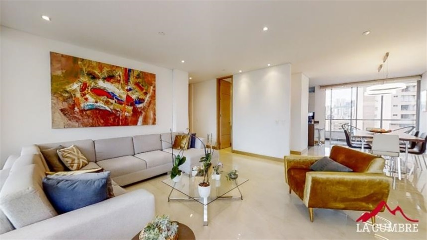 Apartamento de 3 alcobas en arriendo en La Florida, Medellín, 188 m² · foto 3 de 22
