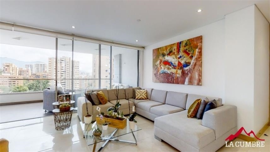 Apartamento de 3 alcobas en arriendo en La Florida, Medellín, 188 m² · foto 2 de 22