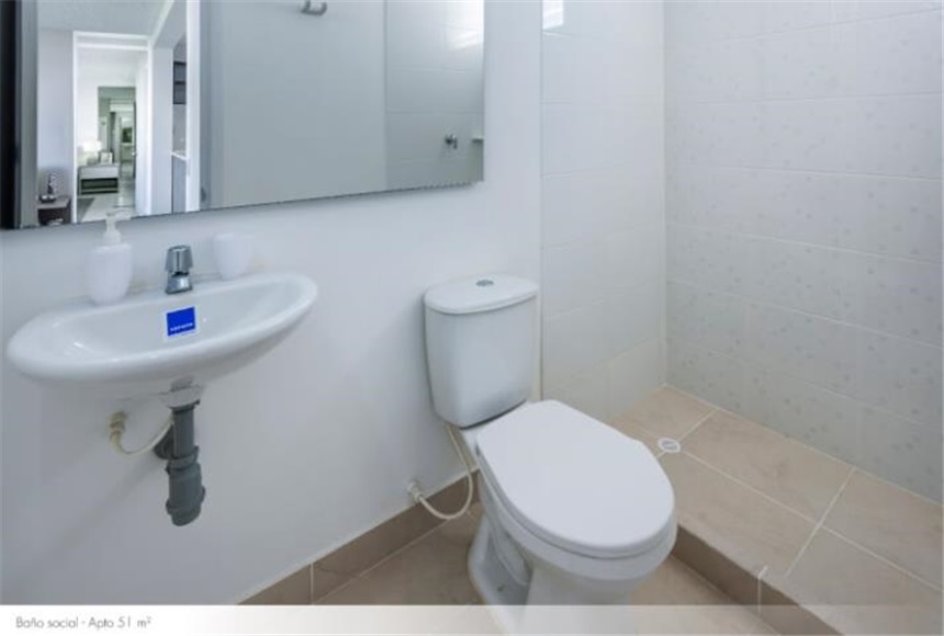 Apartamento de 2 alcobas en venta en Las Palmas, Ricaurte, 51 m² · foto 10 de 11