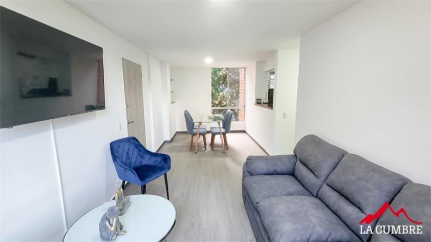 Apartamento de 3 alcobas en arriendo en El Poblado, Medellín, 73 m² · foto 2 de 8