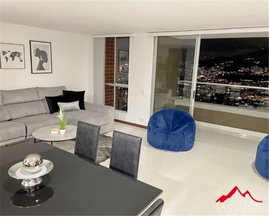 Apartamento de 3 alcobas en arriendo en Vía Las Palmas, Medellín, 135 m² · foto 2 de 9
