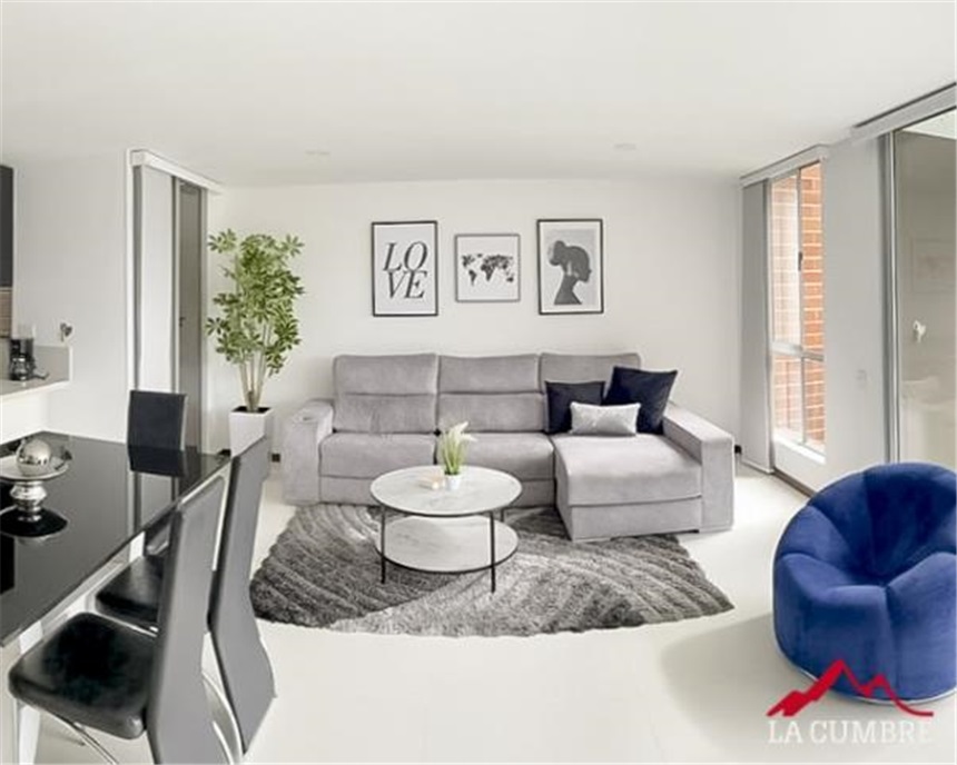 Apartamento de 3 alcobas en arriendo en Vía Las Palmas, Medellín, 135 m² · foto 3 de 9