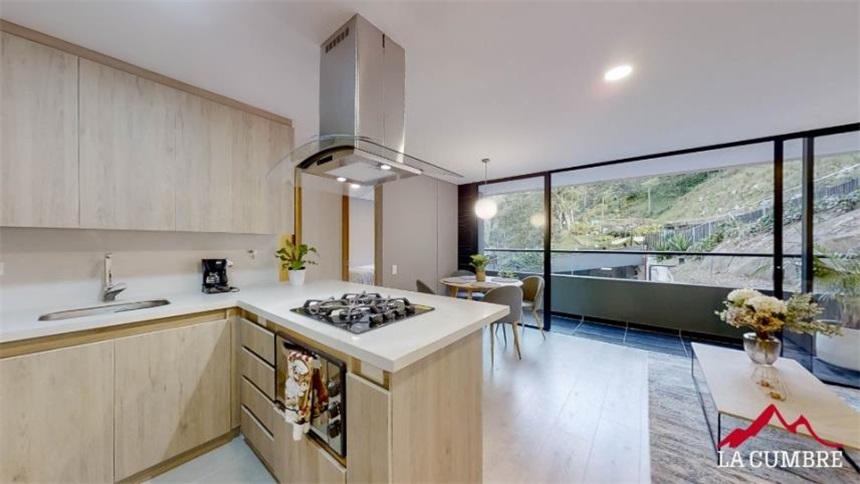 Apartamento de 3 alcobas en arriendo en El Poblado, Medellín, 70 m² · foto 3 de 9