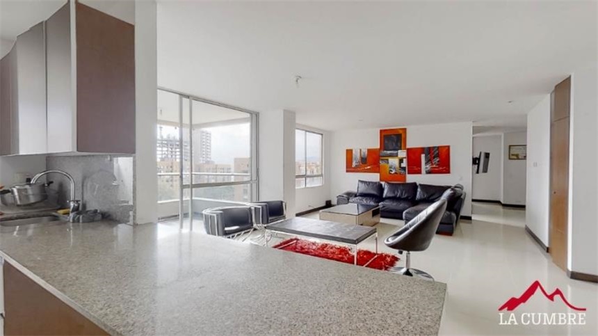 Apartamento de 2 alcobas en arriendo en Los Balsos, Medellín, 120 m² · foto 7 de 14
