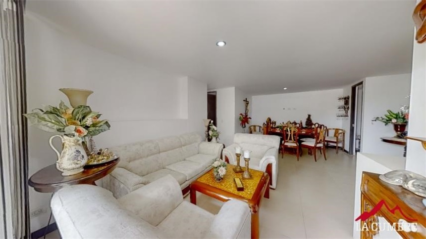 Apartamento de 3 alcobas en venta en Loma De Las Brujas, Envigado, 111 m² · foto 6 de 11