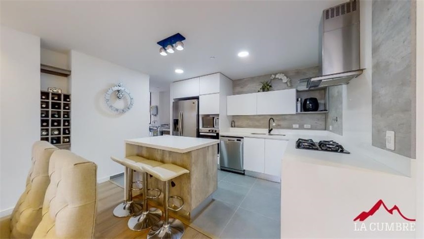 Apartamento de 3 alcobas en venta en Loma De Las Brujas, Envigado, 170 m² · foto 10 de 21
