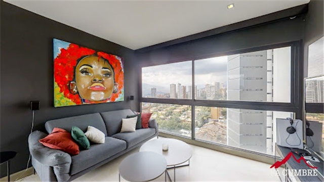 Apartaestudio en venta en Altos del poblado, Medellín 3