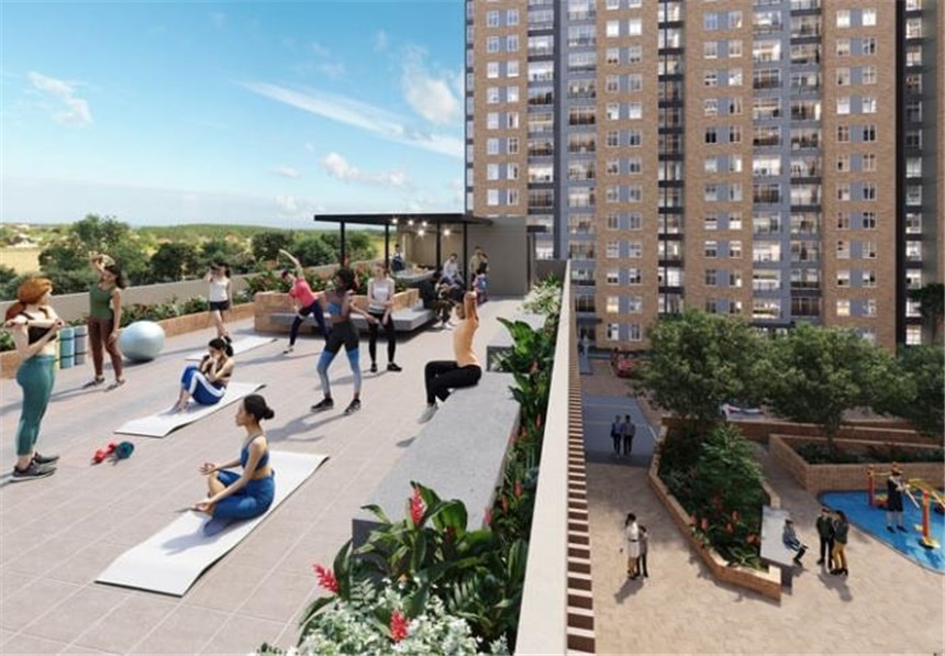 Apartamento de 2 alcobas en venta en Ciudadela Del Portal, Bogotá, 50 m² · foto 3 de 16