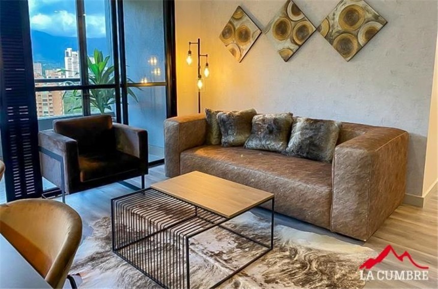 Apartamento de 2 alcobas en arriendo en Los Balsos, Medellín, 100 m² · foto 2 de 10