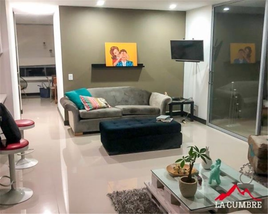 Apartamento de 2 alcobas en arriendo en Los Balsos, Medellín, 92 m² · foto 4 de 10