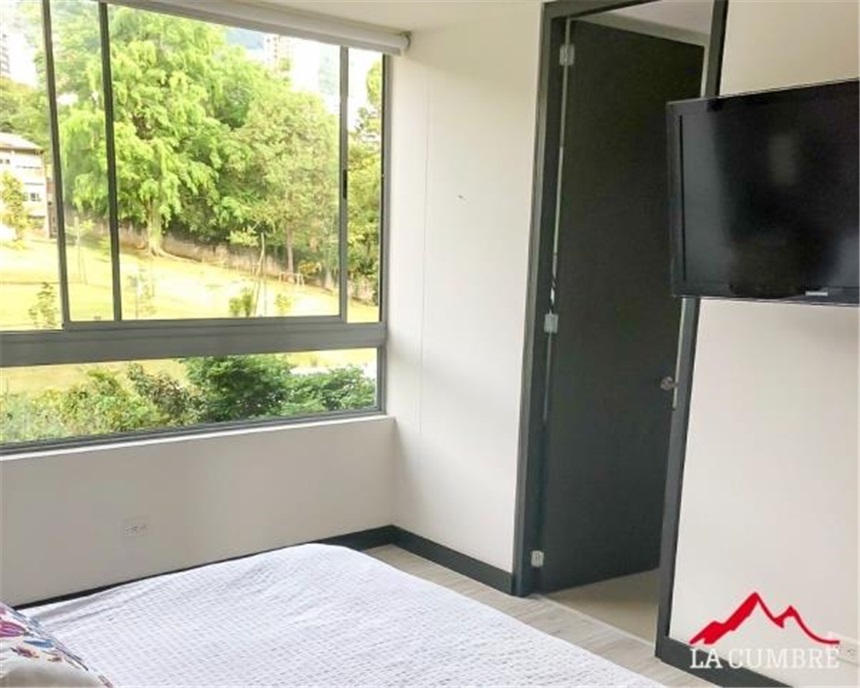 Apartamento de 2 alcobas en arriendo en Los Balsos, Medellín, 92 m² · foto 7 de 10
