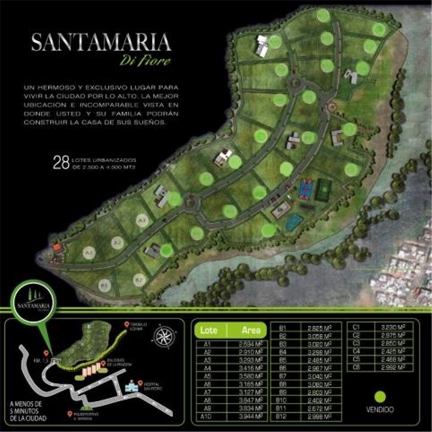 Lote en venta en Mapachico, Pasto, 2987 m² · foto 6 de 6