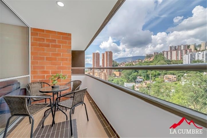 Apartamento de 3 alcobas en arriendo en Vía Las Palmas, Medellín, 73 m² · foto 6 de 15