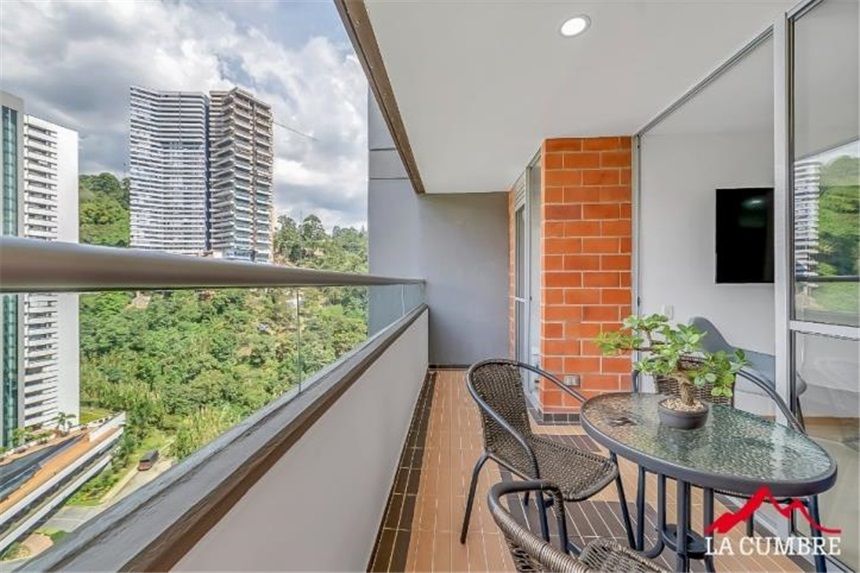 Apartamento de 3 alcobas en arriendo en Vía Las Palmas, Medellín, 73 m² · foto 7 de 15