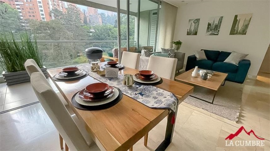 Apartamento de 3 alcobas en arriendo en Las Lomas, Medellín, 140 m² · foto 6 de 12