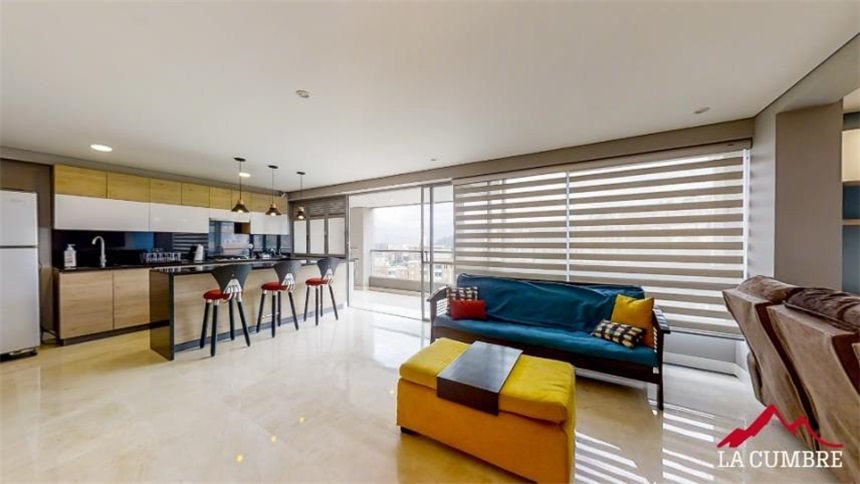 Apartamento de 2 alcobas en arriendo en El Poblado, Medellín, 95 m² · foto 9 de 13