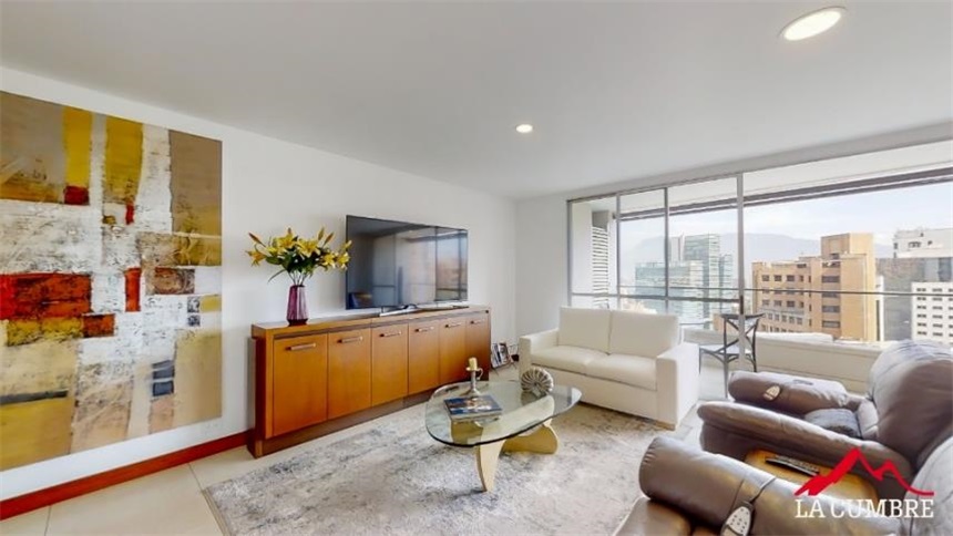 Apartamento de 2 alcobas en arriendo en El Tesoro, Medellín, 122 m² · foto 2 de 12