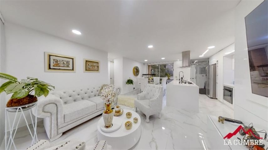Apartamento de 2 alcobas en arriendo en Los Balsos, Medellín, 100 m² · foto 8 de 12