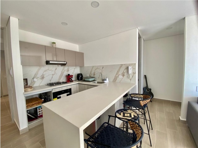 Apartamento de 2 alcobas en venta en Serena Del Mar, Cartagena, 62 m² · foto 5 de 12