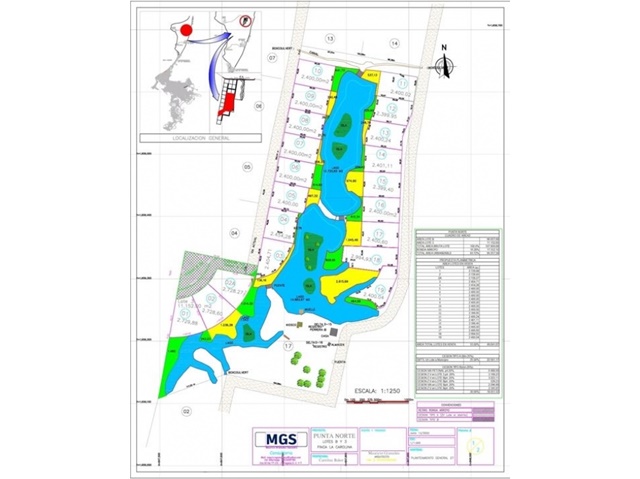 Lote en venta en Punta Canoa, Cartagena, 2730 m² · foto 21 de 21