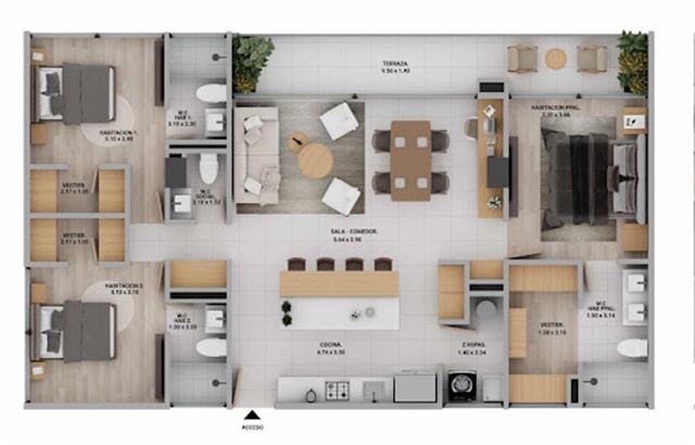 Apartamento en venta en Zuñiga, Medellín · foto 8 de 23