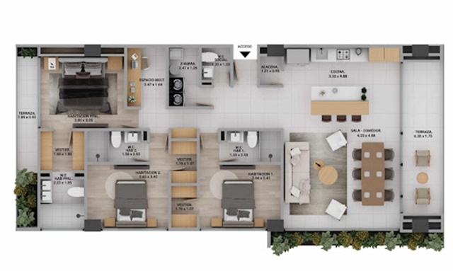 Apartamento en venta en Zuñiga, Medellín · foto 10 de 23