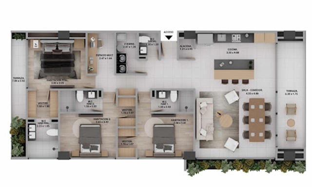 Apartamento en venta en Zuñiga, Medellín · foto 15 de 23