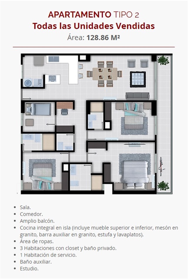 Apartment in Cúcuta, Colsag, Comuna 2 - Centro Oriental - View 2