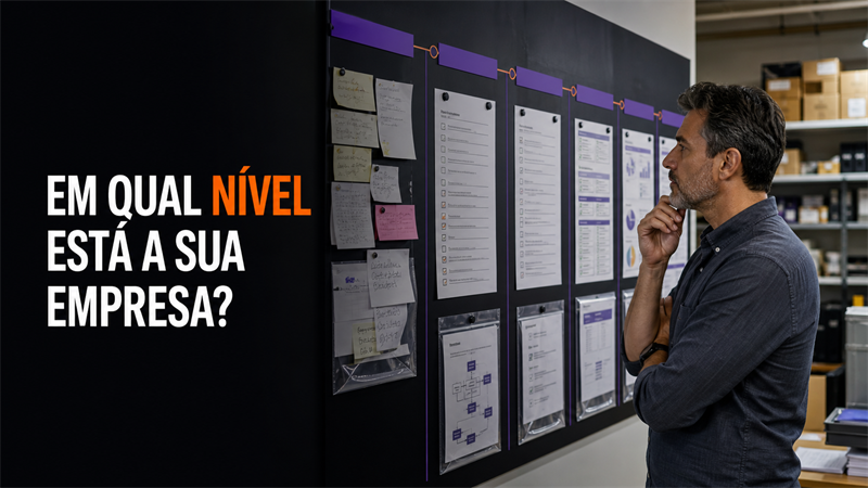 Como saber em qual nível de maturidade está a sua empresa