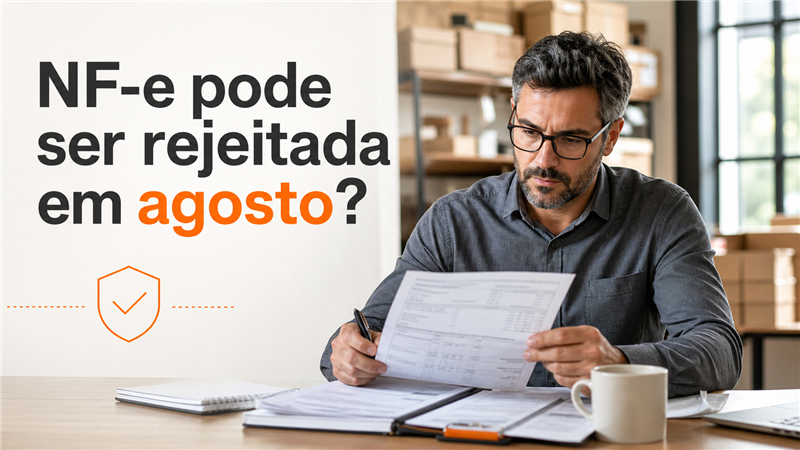 Minha NF-e será rejeitada em agosto? Entenda a regra de 3 de agosto de 2026