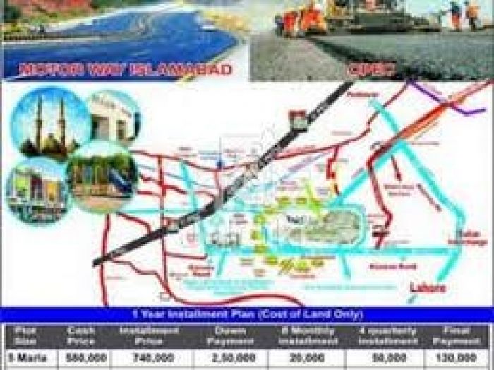 1 Kanal Plot File for Sale in Islamabad State Life Housing Society