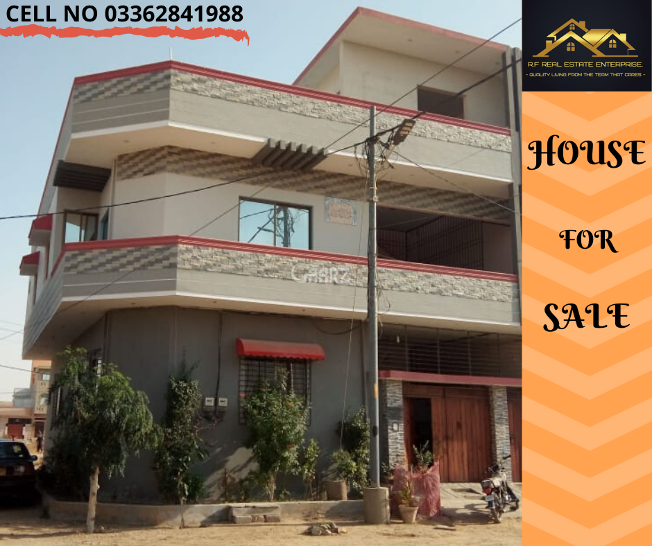 170 Square Yard House for Sale in Karachi Gulshan E Maymar Sector Q2