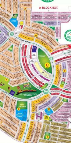 Satellite Town Jhelum Map 7 Marla Plot In Jhelum | Jhelum 7 Marla Plot
