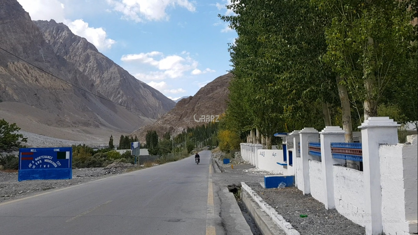 5.8 Kanal Commercial Land for Sale in Hunza Morkhun Villiage