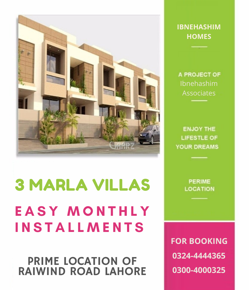 5 Marla Residential Land for Sale in Lahore Lahore Villas