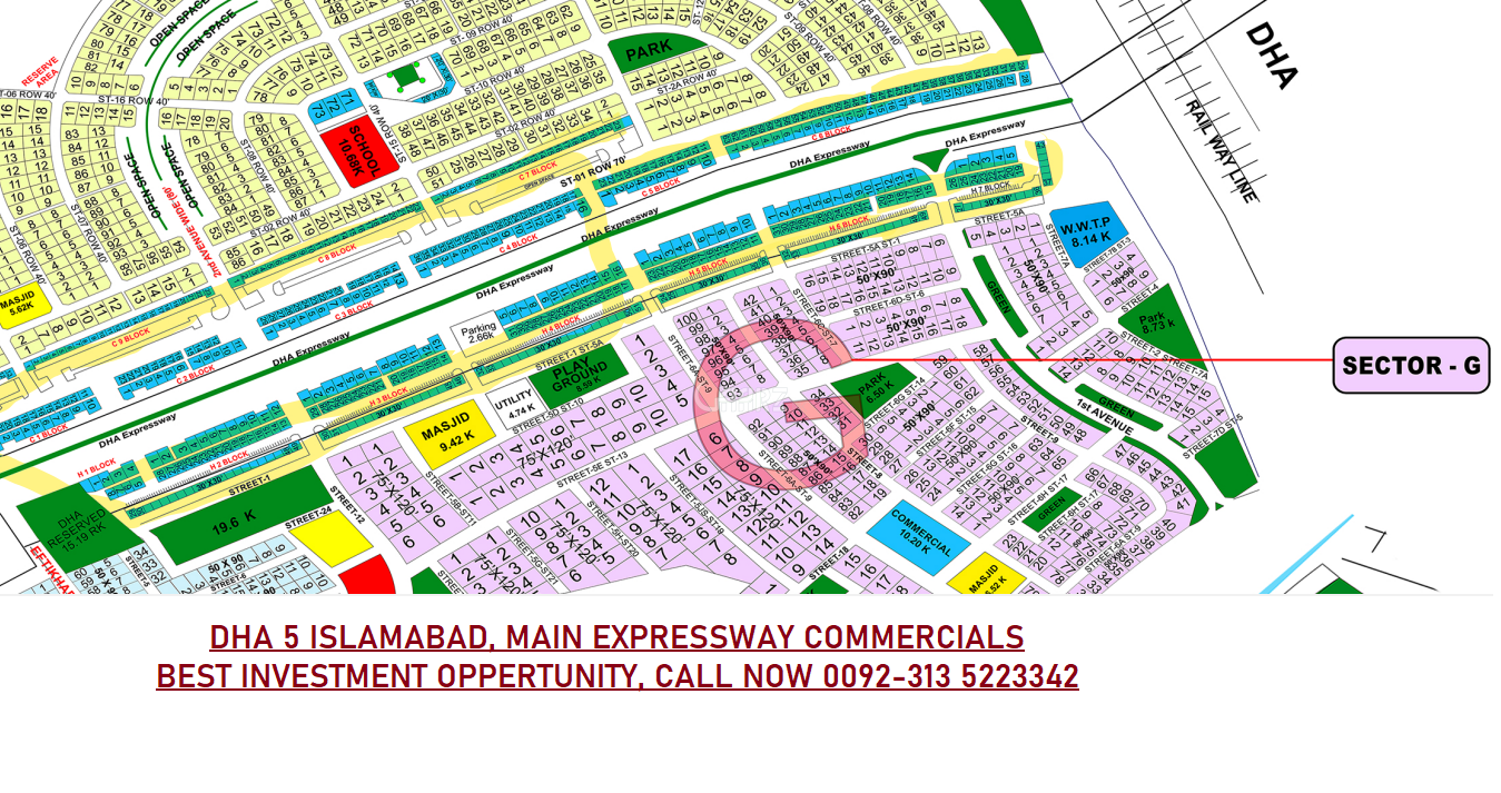 4 Marla Commercial Land for Sale in Islamabad Expressway Commercial