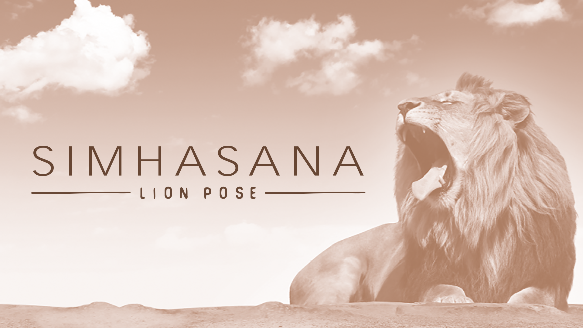 Simhasana Lion Pose Yoga International