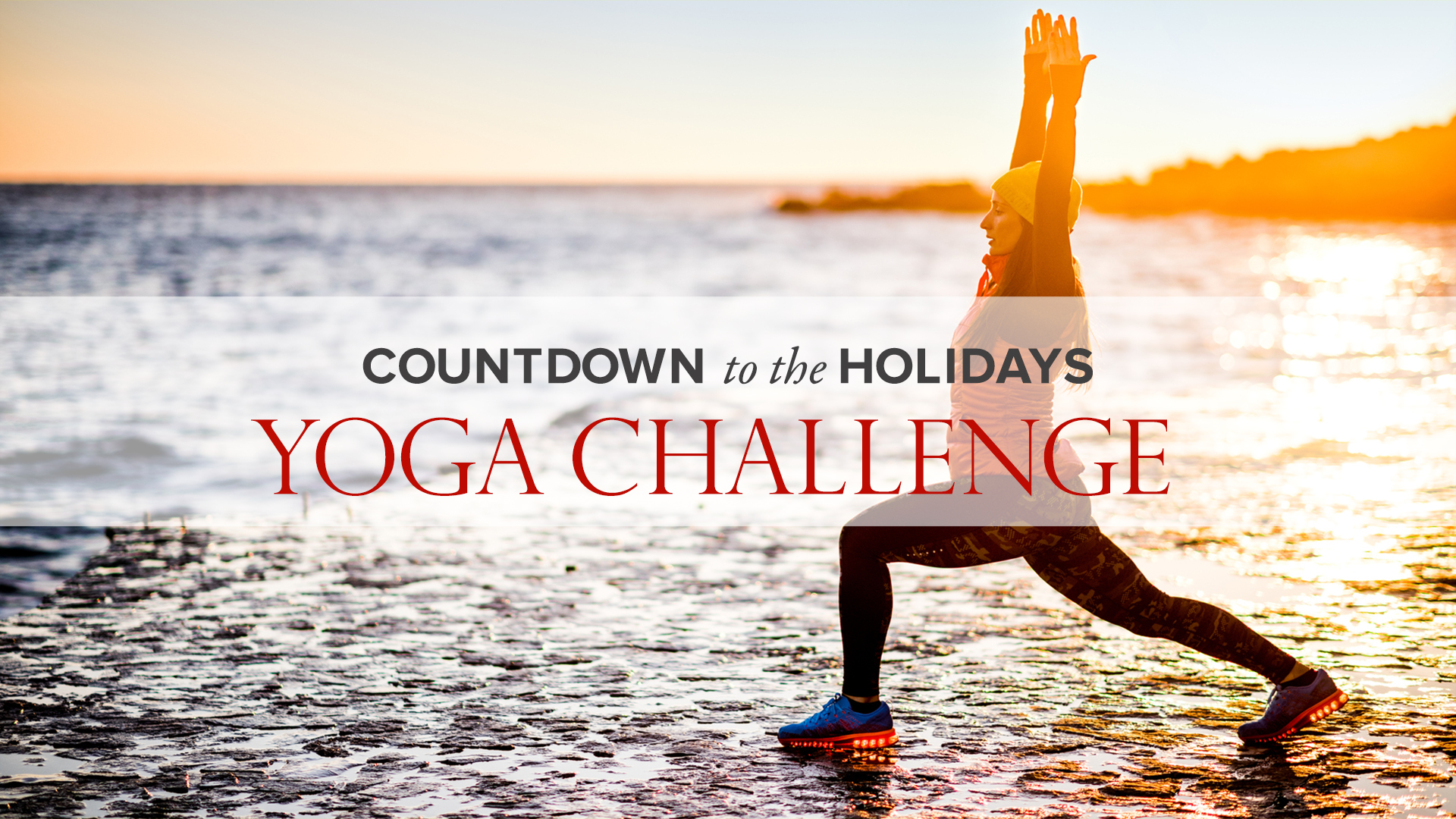 Countdown to the Holidays Yoga Challenge