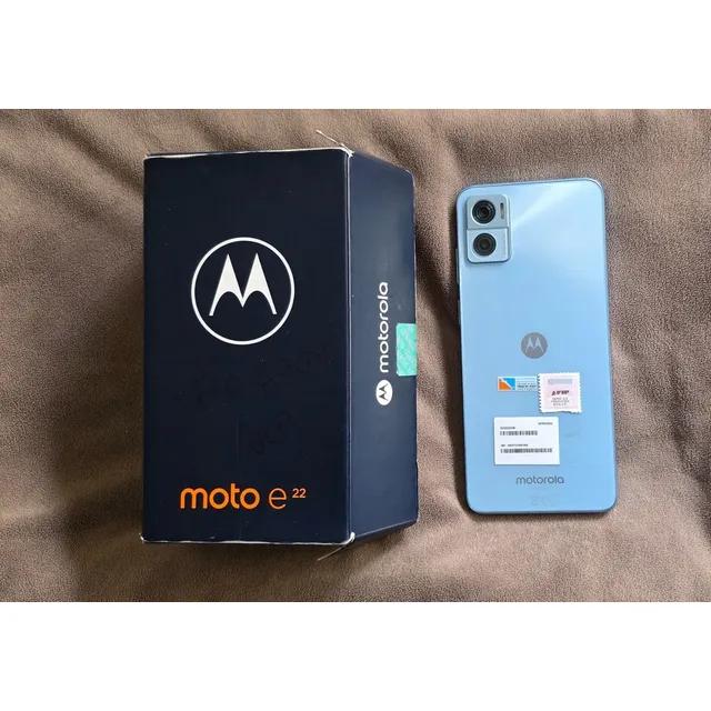 Motorola E22 64gb 4gb Ram Libre De Fabrica Azul Claro