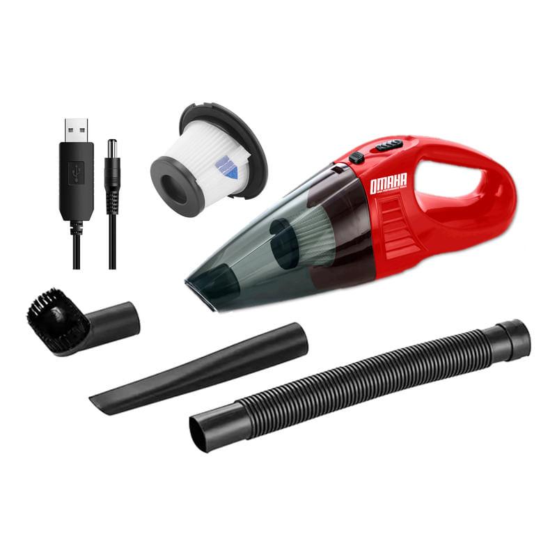Aspiradora Mano Para Auto Recargable Inalambrica 60w Acc