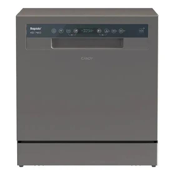 Lavavajillas Candy Rapido Sobremesada 55cm 8 Cubiertos Gris Oscuro