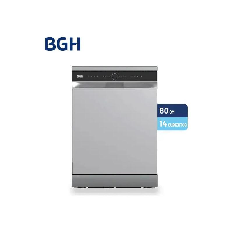 Lavavajillas Bgh Blvm14s25 14 Cubiertos Silver Display Led