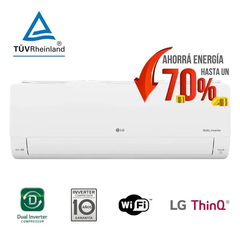 Aire Acondicionado LG Inverter DUALCOOL WiFi Frio/Calor 6000 Frigorias S4-W24K231E